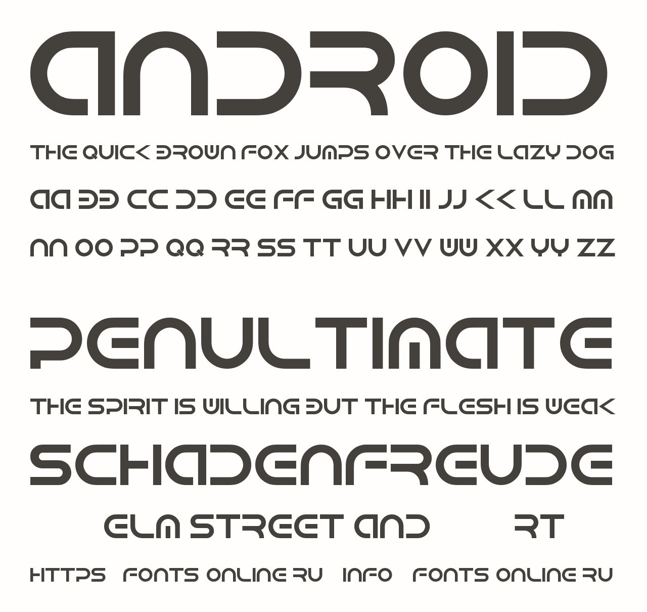 Большие шрифты на андроид