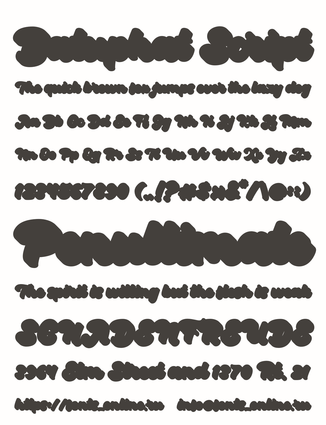 Шрифт Batuphat Script Шрифт Batuphat Script
