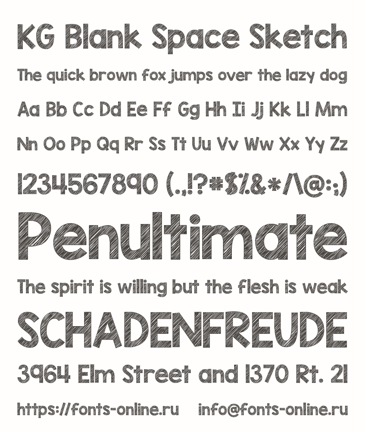 KG Blank Space Solid font free download • AllBestFonts.com