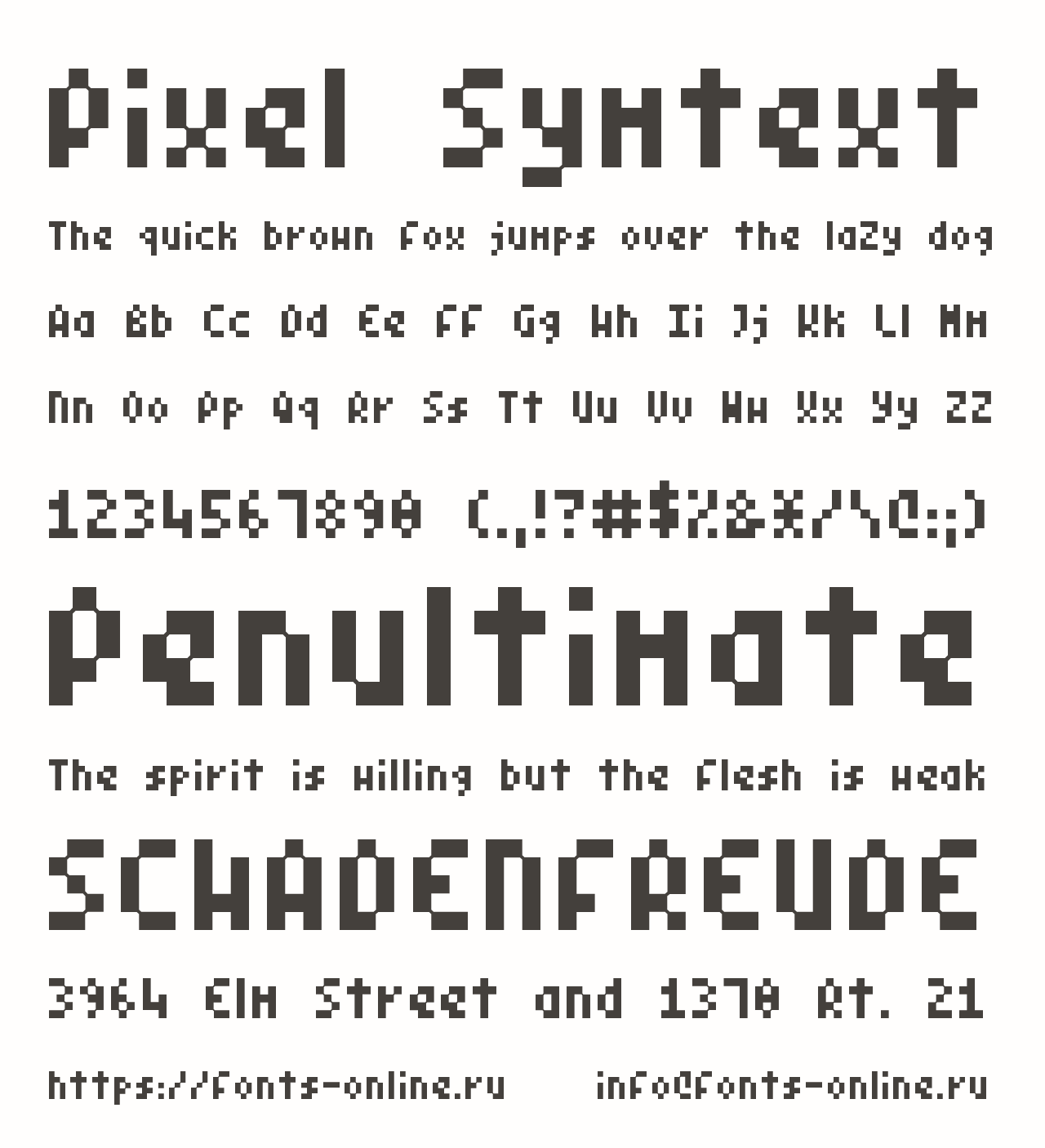 Pixel font download