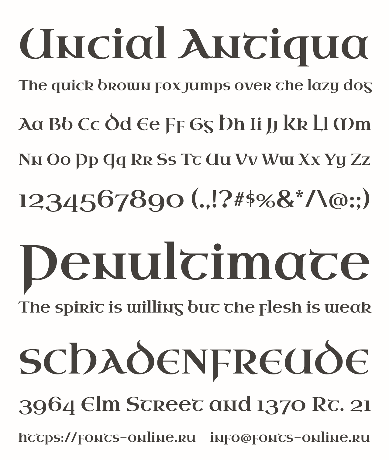 Book antiqua шрифт. Шрифт Antiqua. Унциал шрифт кириллица. Uncial Antiqua кириллица. Римский унциал шрифт.