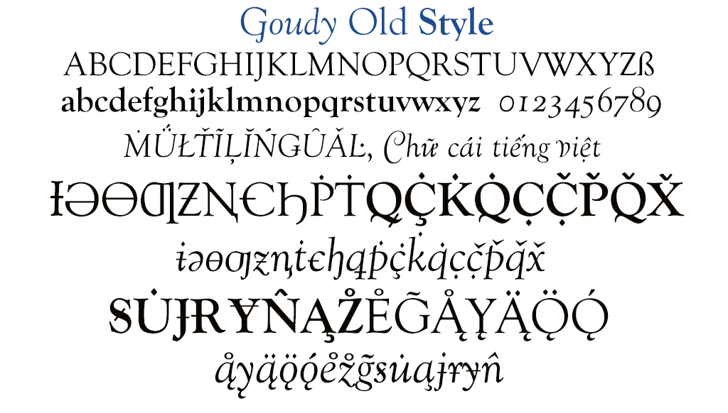 goudy-old-style